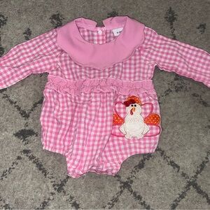 Smocked Thanksgiving outfit